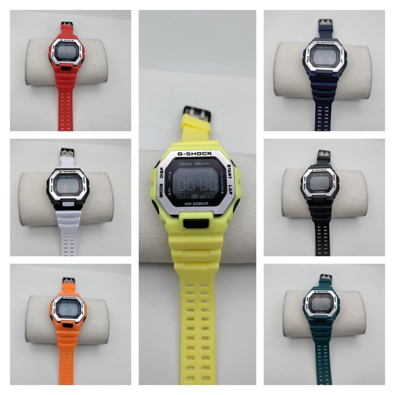 G-Shock Men's Digital Resin Strap Watch -GBX-100-7DR