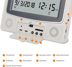 Azan Clock Prayer Times Table Clock Muslim Digital Alarm