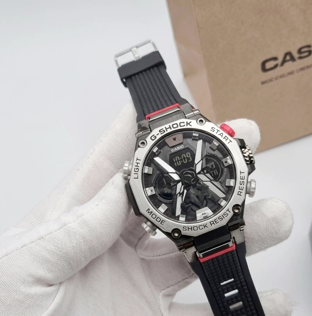 Casio G-Shock Style Dark Knight Batman Edition – Premium Imitation (Silver & Black)