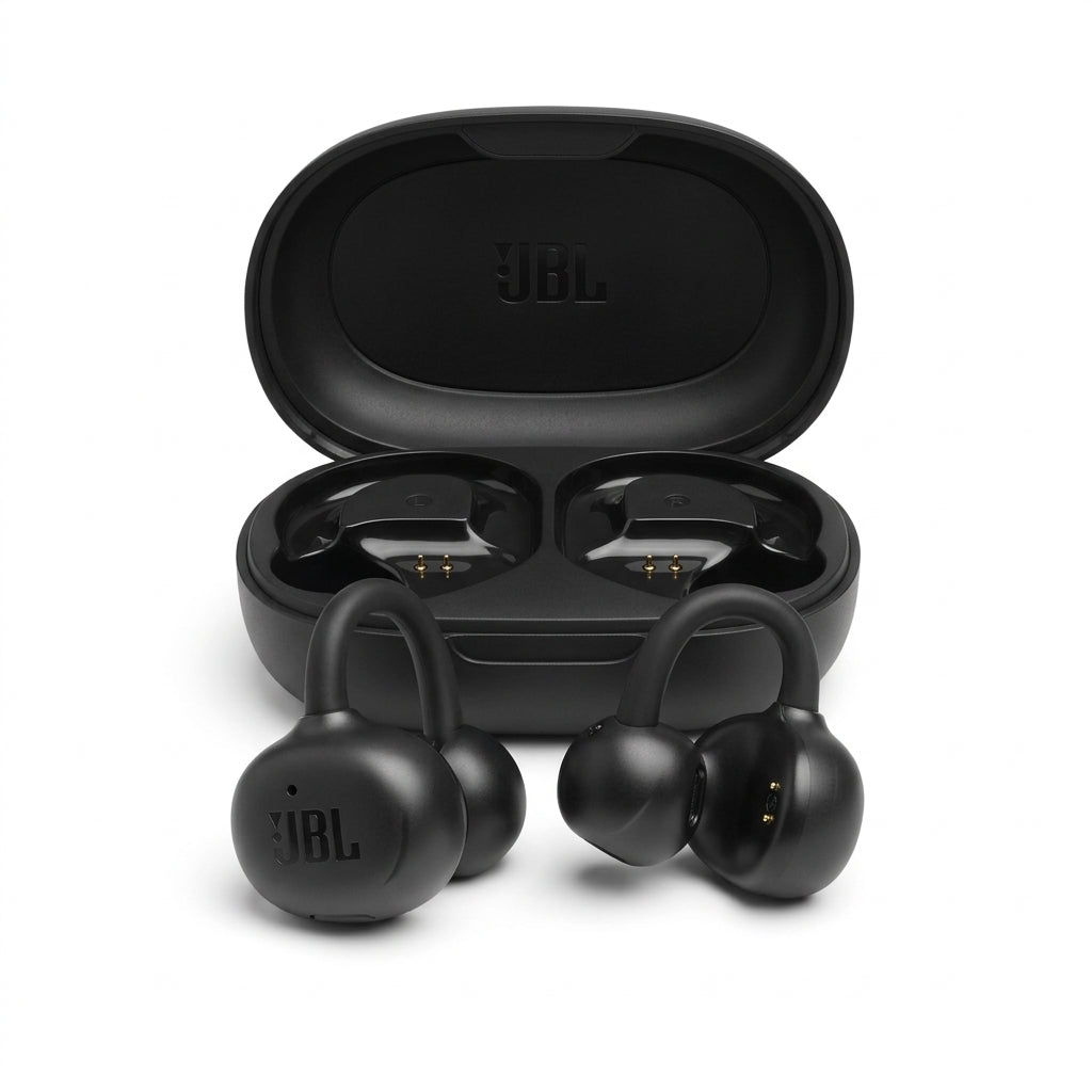 JBL Buds Pro 50 Open-Ear Wireless Earbuds – Hi-Res Audio, 26-Hour Battery Life & Multi-Point Connection with Premium Charging Case