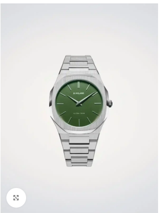 D1 Milano Ultra Thin 40mm Moss Watch