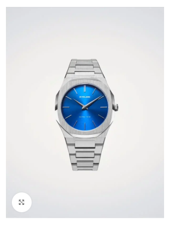 D1 Milano Ultra Thin 40mm Geo Watch