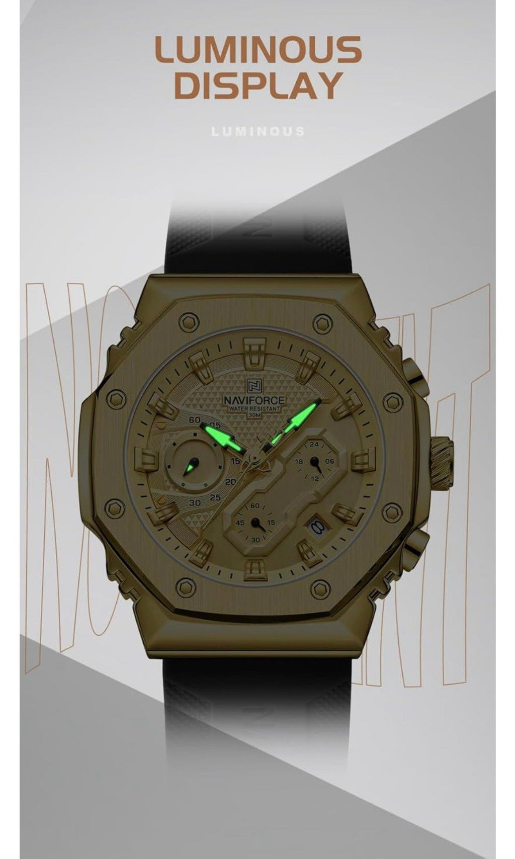 Naviforce Wrist Unisex Watch NF8035L-GBB