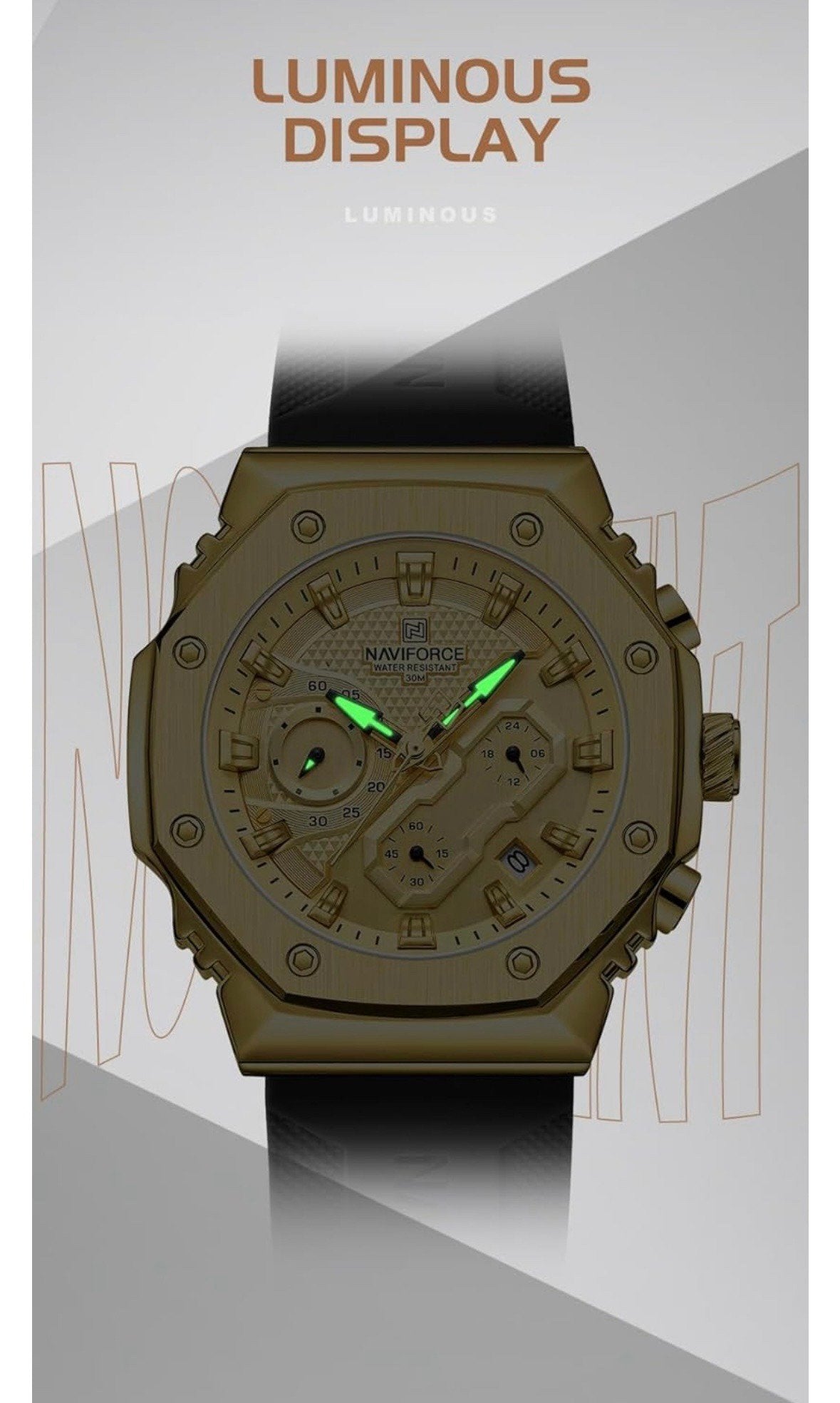 Naviforce Wrist Unisex Watch NF8035L-GBB