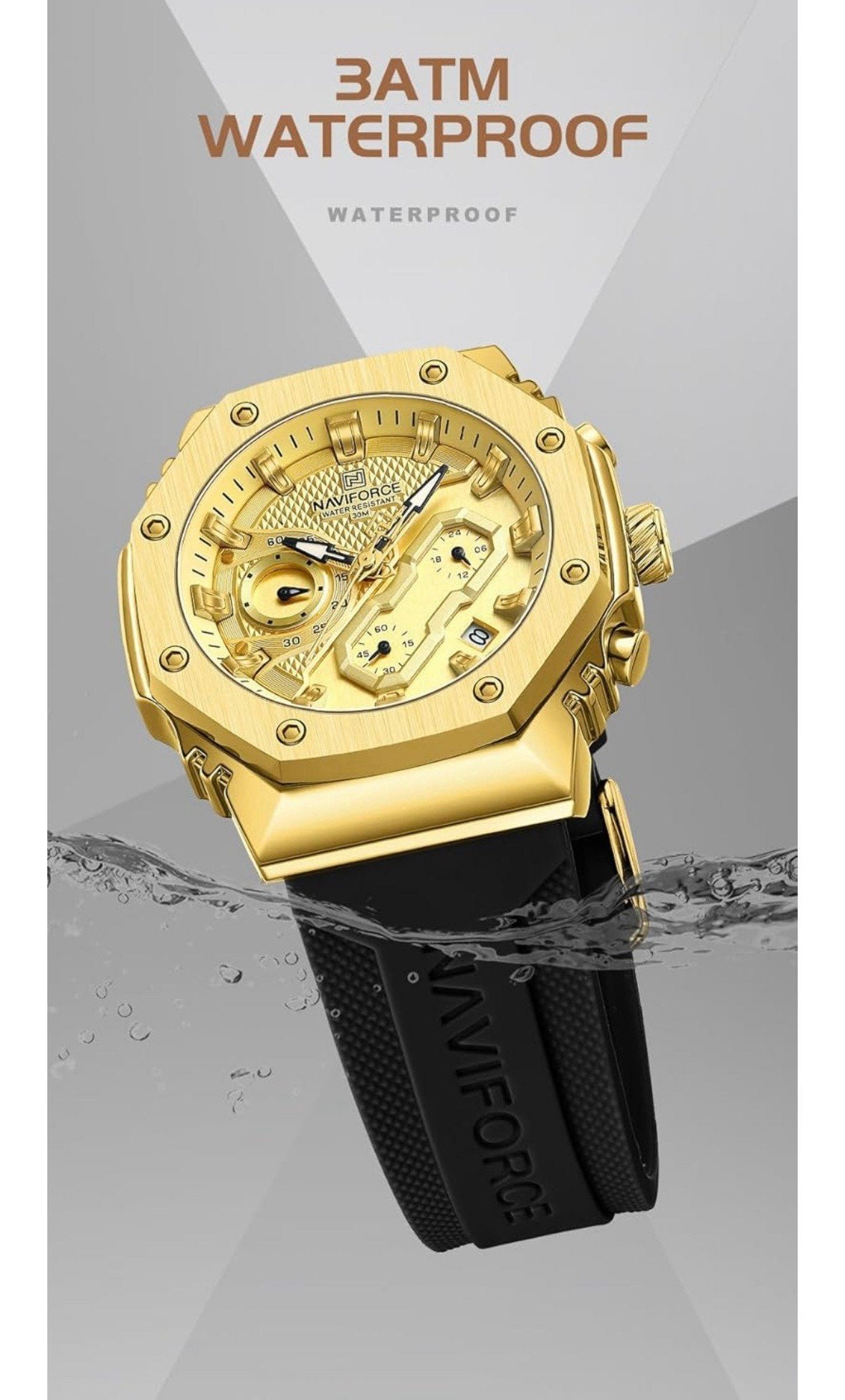 Naviforce Wrist Unisex Watch NF8035L-GBB