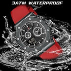 NAVIFORCE Men Dual Display Analog Digital Watch