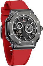NAVIFORCE Men Dual Display Analog Digital Watch