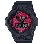 G-Shock GS-0821-02 Analog Digital Black Red Resin