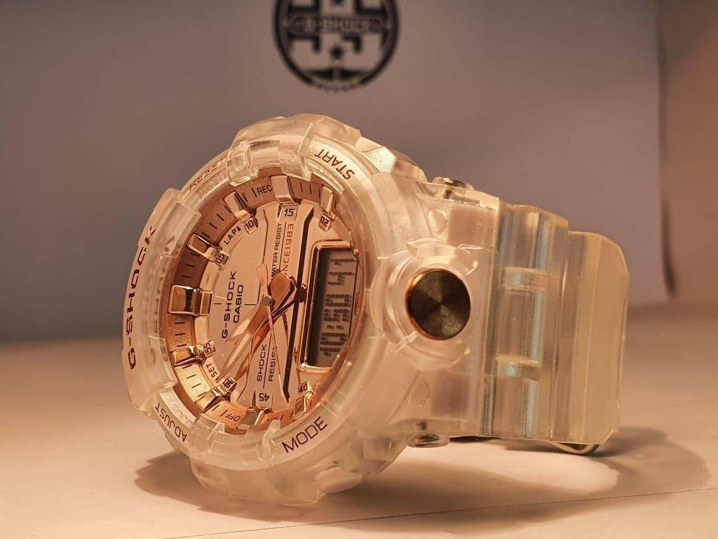 G-Shock Rose Gold Transparent Plain