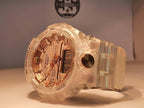 G-Shock Rose Gold Transparent Plain