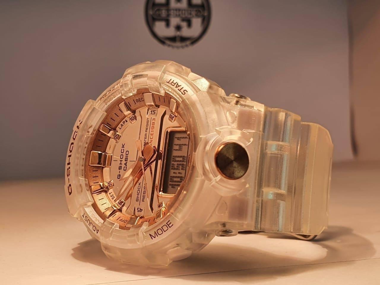 G-Shock Rose Gold Transparent Plain