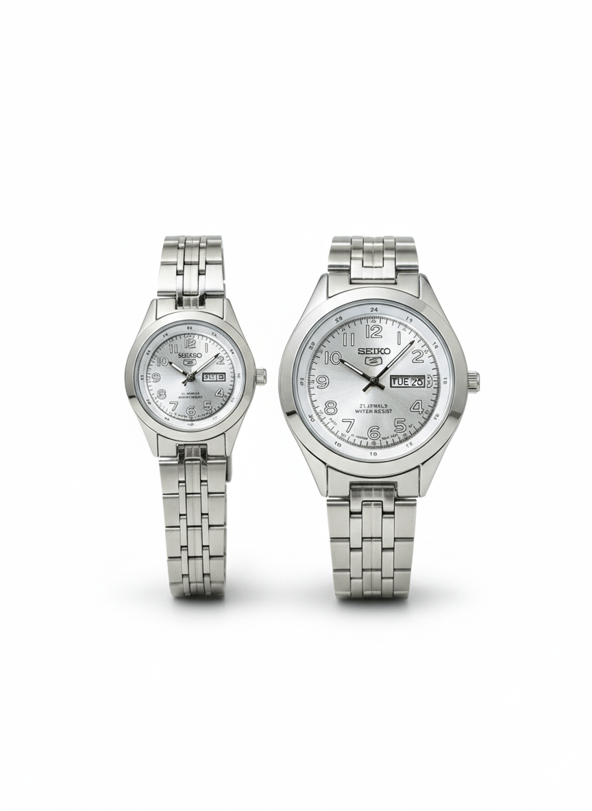 Seiko 5 Inspired Executive Couple Set