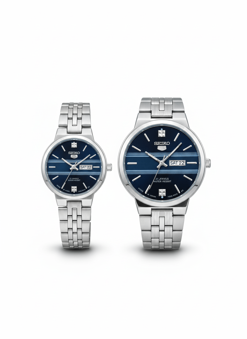Seiko 5 Inspired Presidential Couple Set