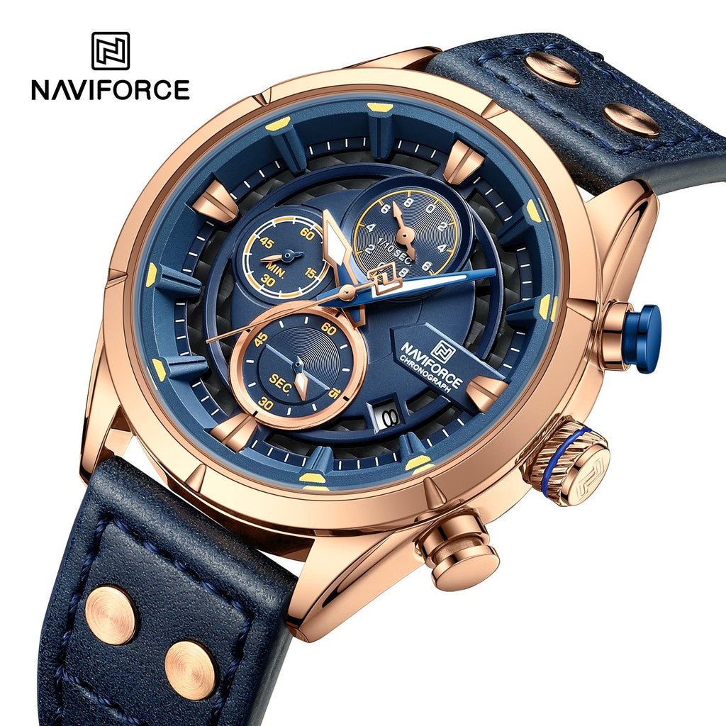 NAVIFORCE Luxury Men’s Chronograph Watch