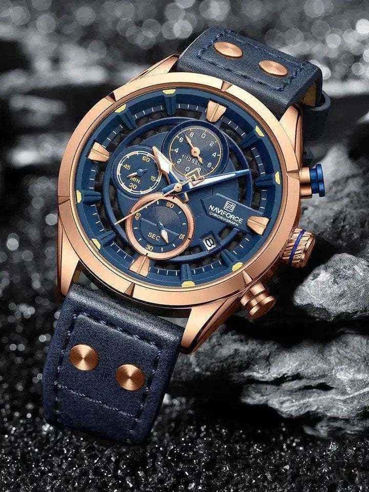 NAVIFORCE Luxury Men’s Chronograph Watch
