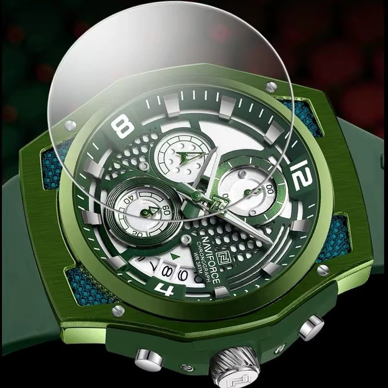 NAVIFORCE Men's Luxury Sport Chronograph Watch
