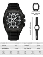 NAVIFORCE NF8038 Luxury Sport Chronograph Watch