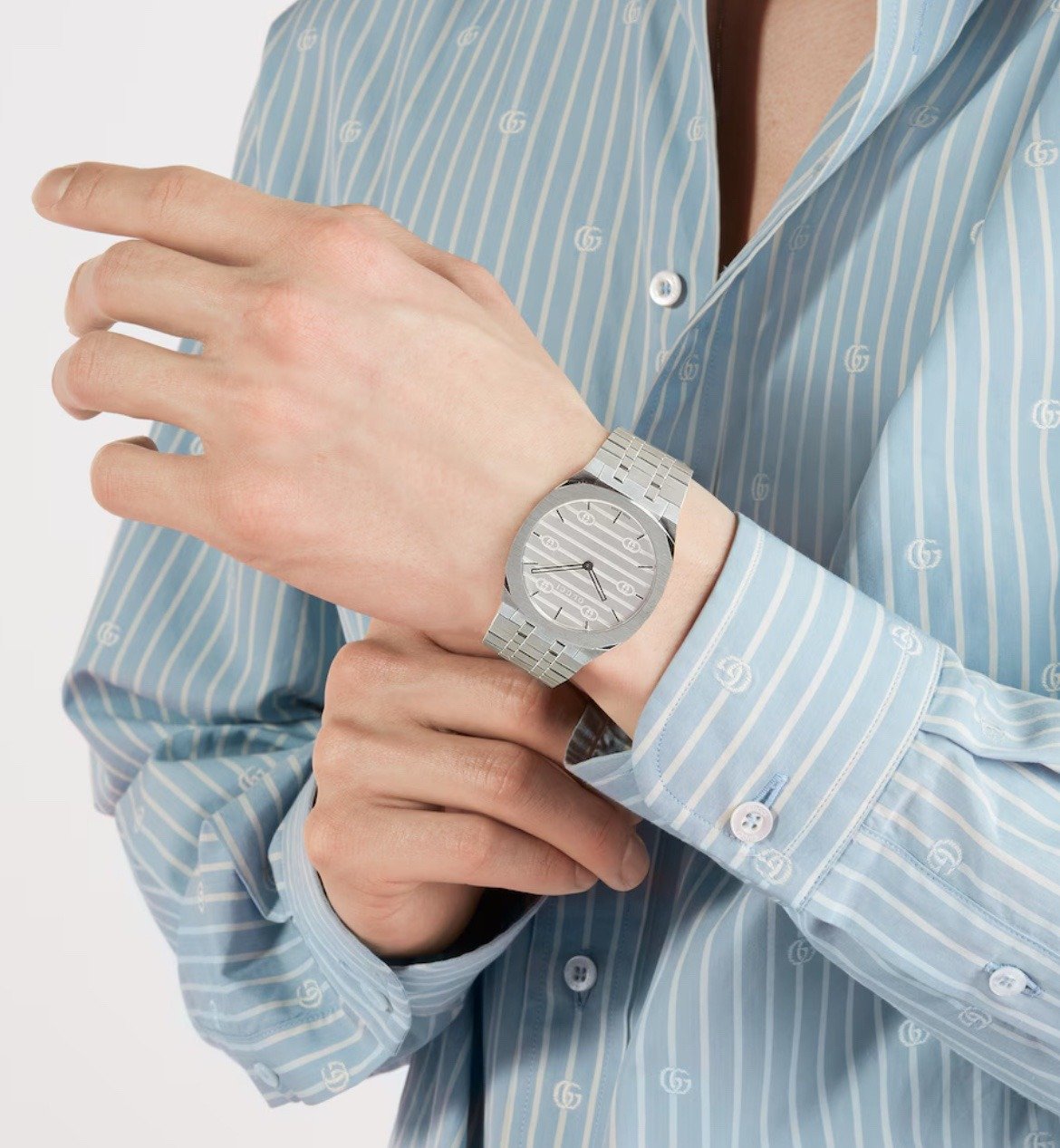 Gucci 25H 38mm Ultra-Thin Luxury Watch