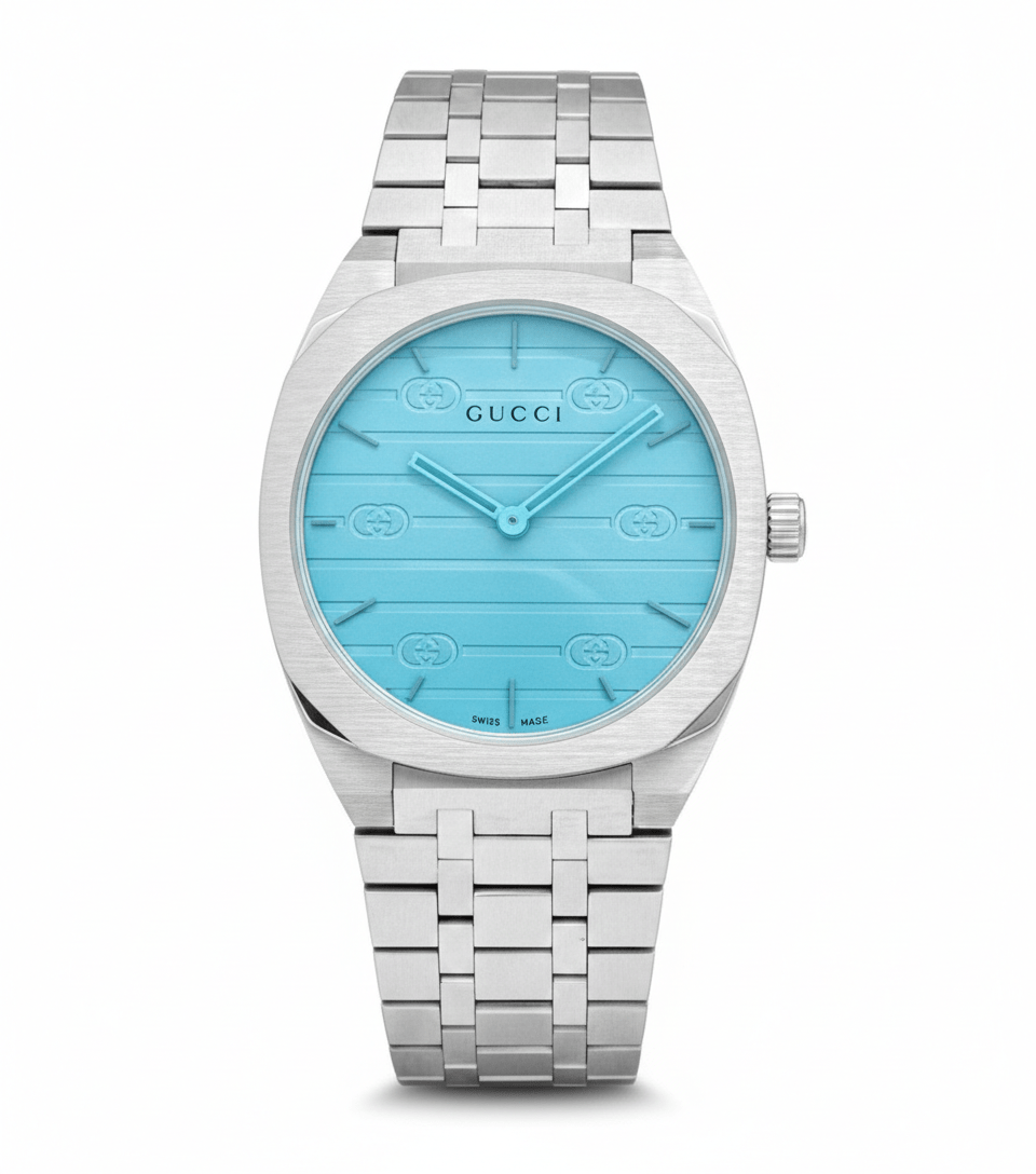 Gucci 25H 38mm Ultra-Thin Luxury Watch