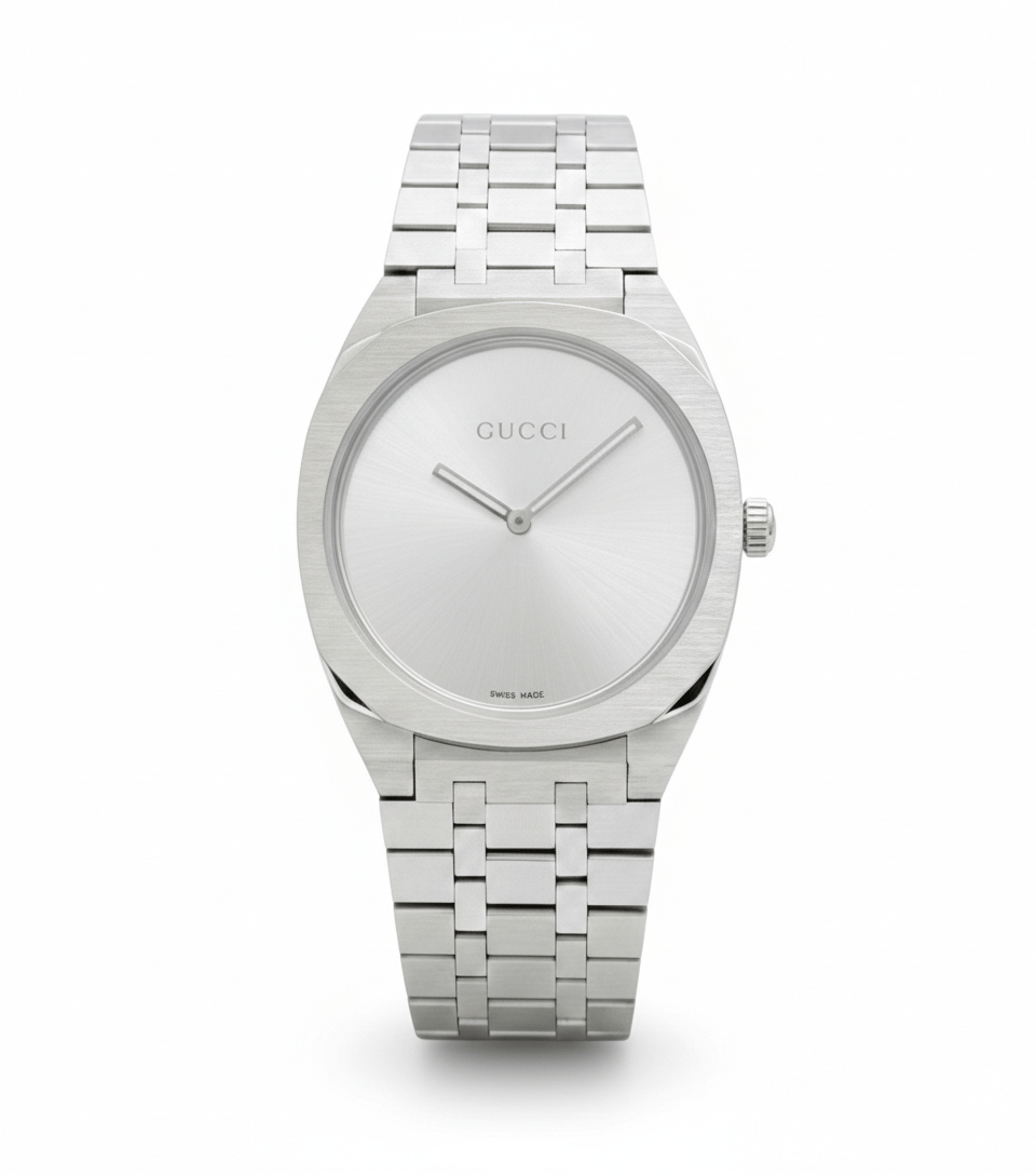Gucci 25H 38mm Ultra-Thin Luxury Watch