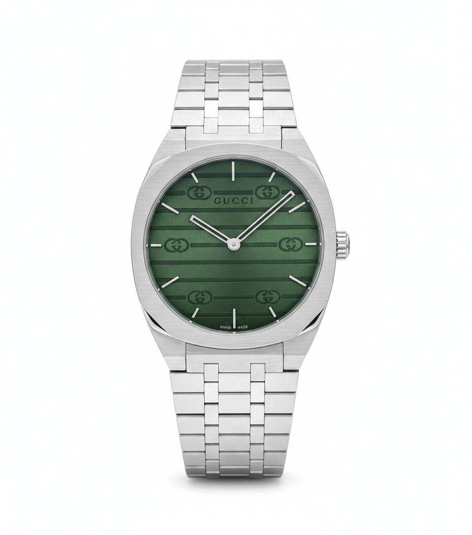 Gucci 25H 38mm Ultra-Thin Luxury Watch