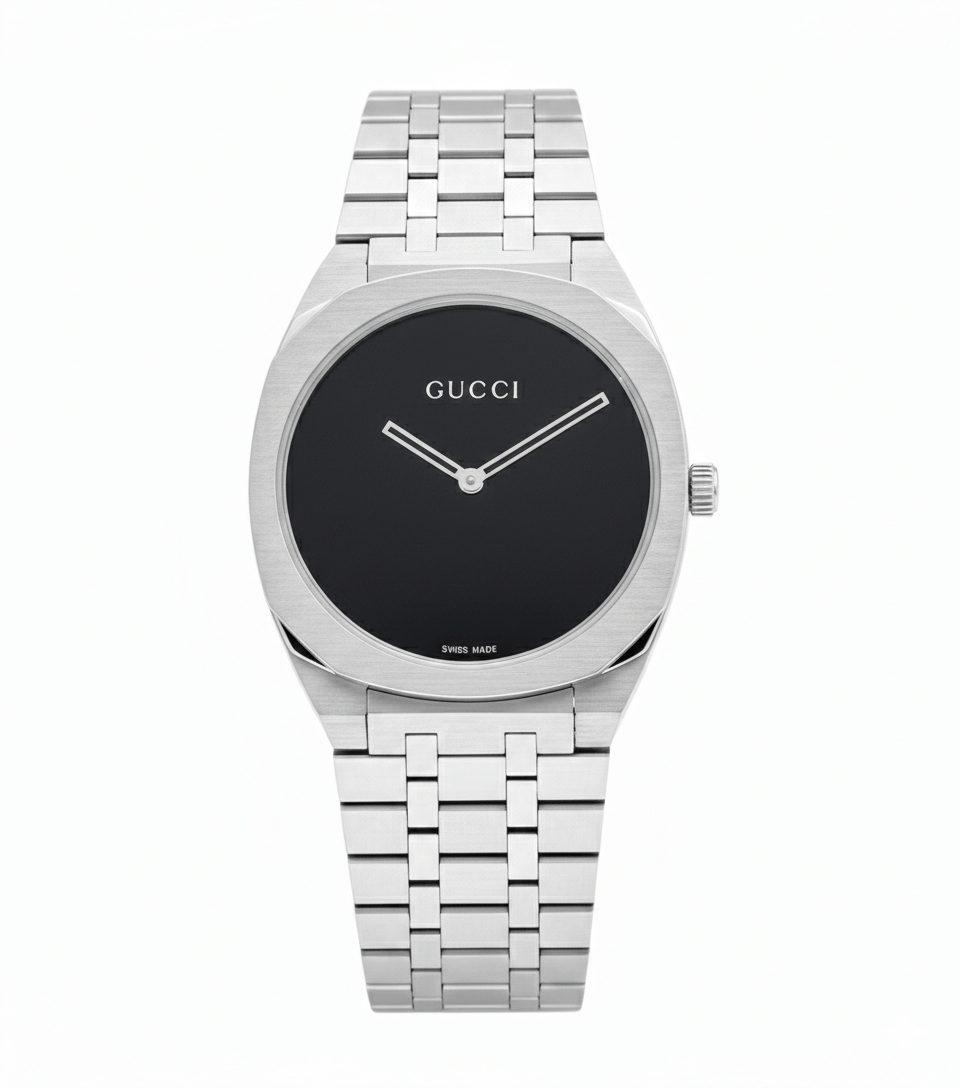 Gucci 25H 38mm Ultra-Thin Luxury Watch