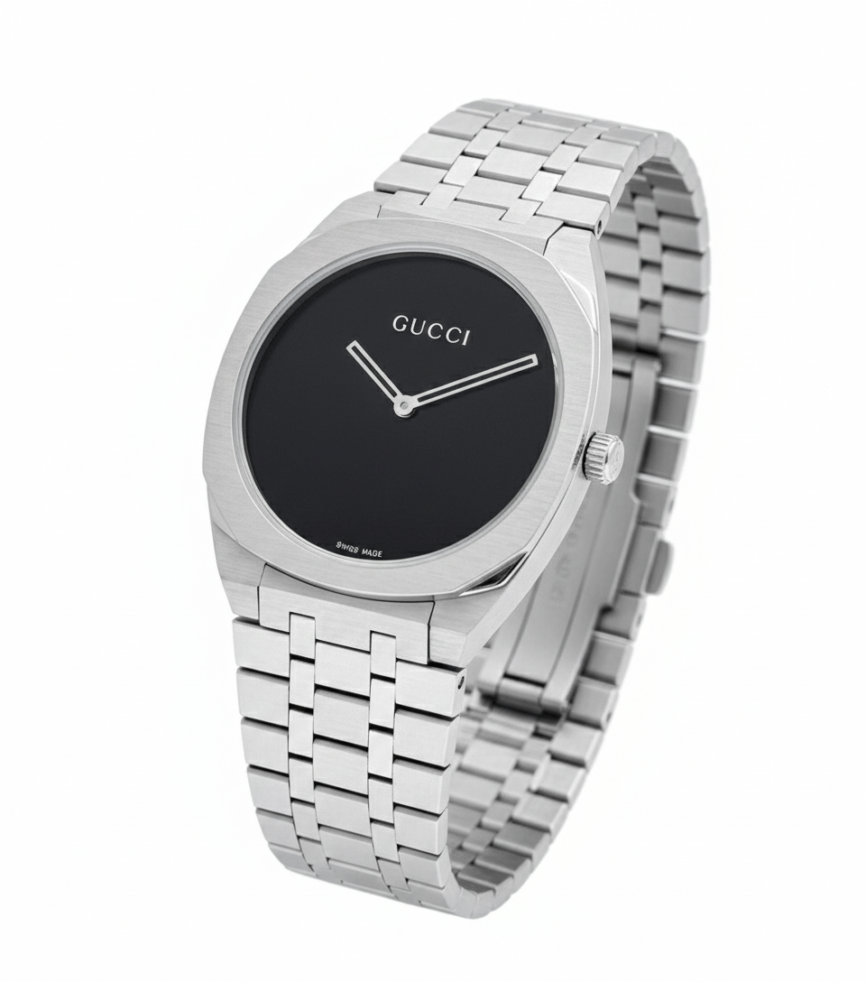 Gucci 25H 38mm Ultra-Thin Luxury Watch