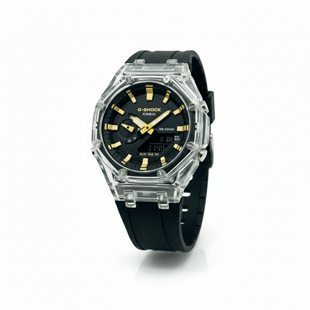 G-Shock 2100 Black Yellow
