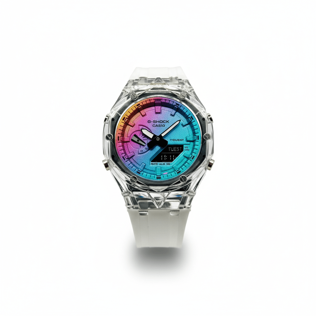 G-Shock 2100 Multi White