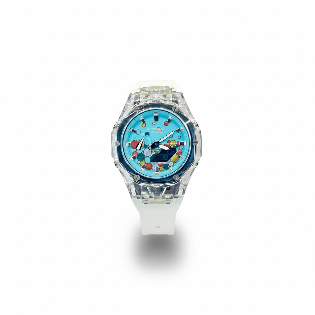 G-Shock 2100 White Sky