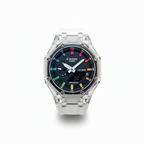 G-Shock 2100 White Rainbow