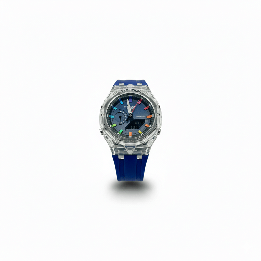 G-Shock 2100 Rainbow Blue