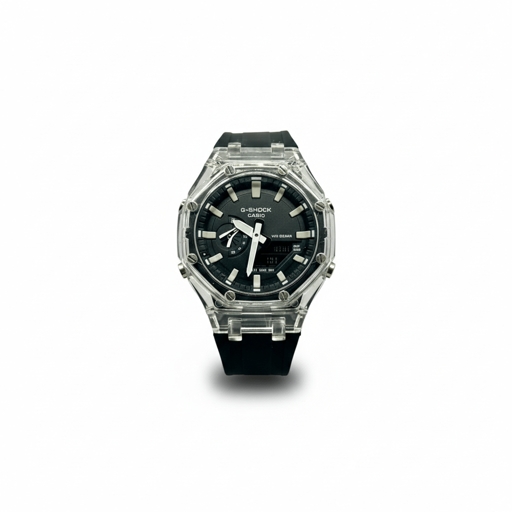 G-Shock 2100 Black White