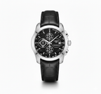 Tissot Couturier Chronograph – Black Leather with Precision Dial