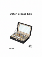 Elegant 12-Slot Watch Collection &amp; Display Box