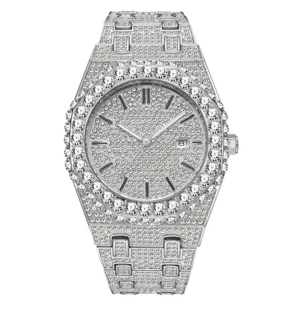 Luxury Iced Out Diamond Watch