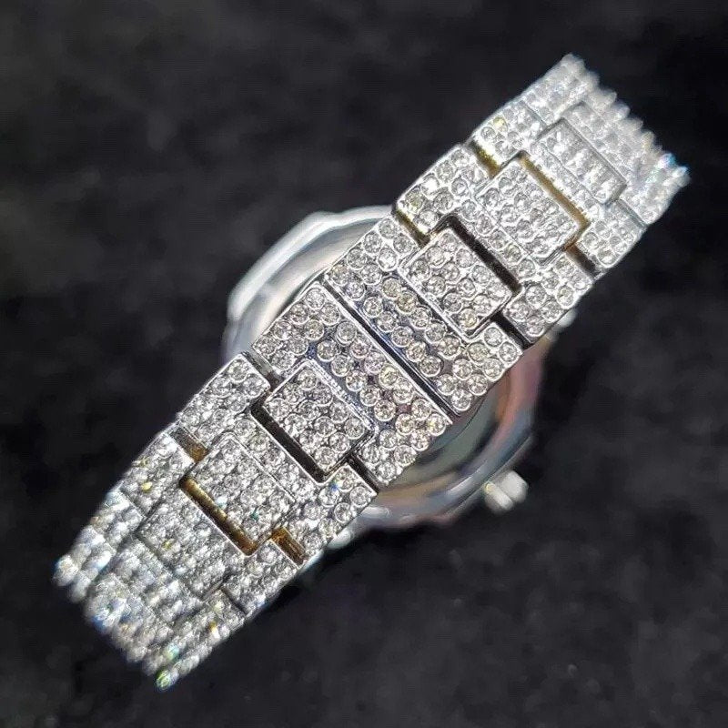 Luxury Iced Bling Out Diamond Watch