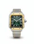 Cartier Santos – Classic Roman Dial Steel Watch