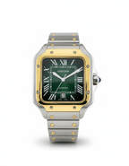 Cartier Santos – Classic Roman Dial Steel Watch