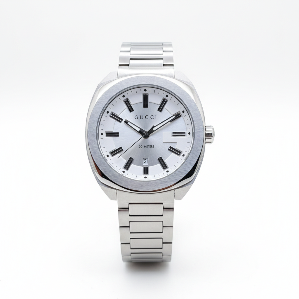 Gucci Textured Dial Watch