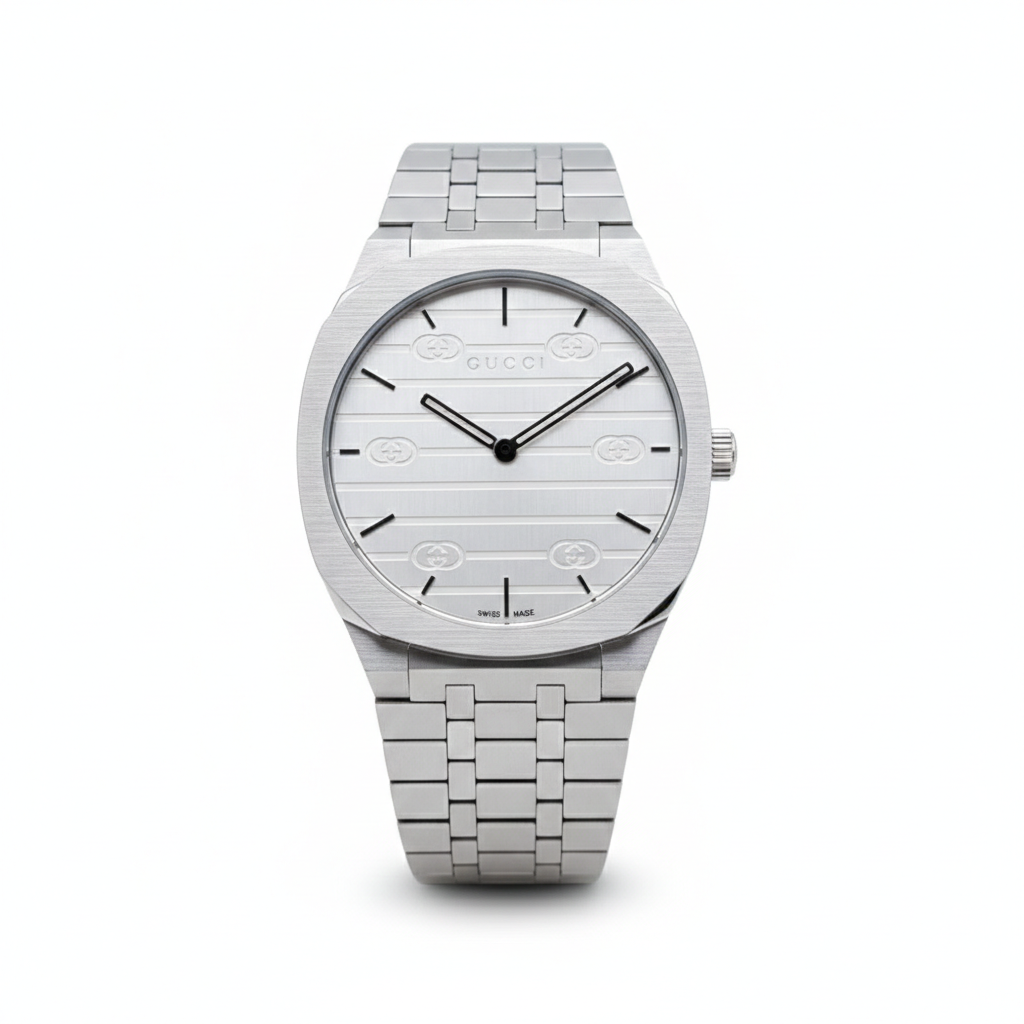 Gucci 25H 38mm Ultra-Thin Luxury Watch