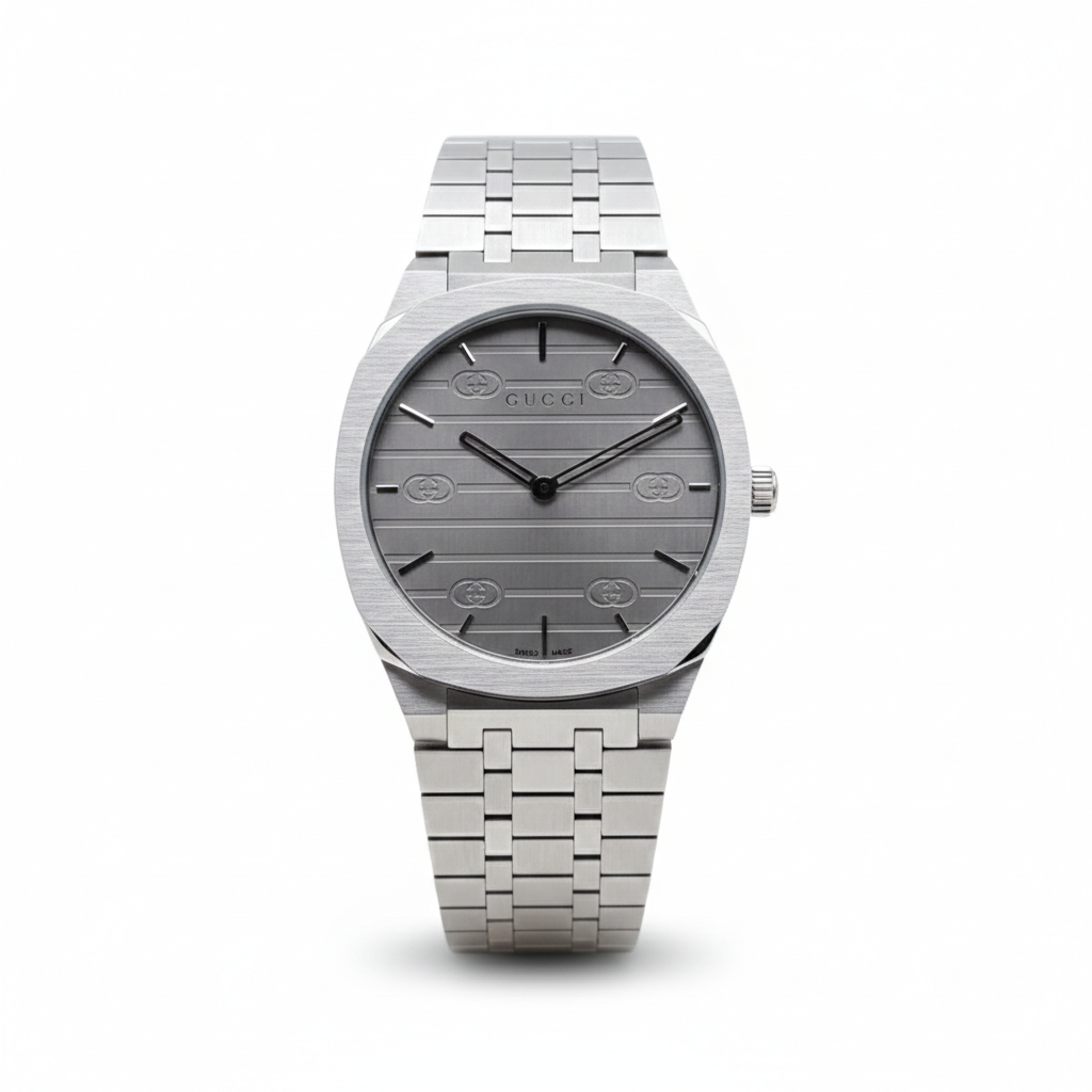 Gucci 25H 38mm Ultra-Thin Luxury Watch