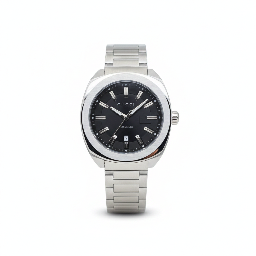 Gucci Textured Dial Watch