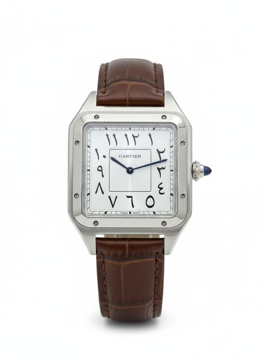 Cartier Santos Dumont High-Quality Imitation – Arabic Dial Edition