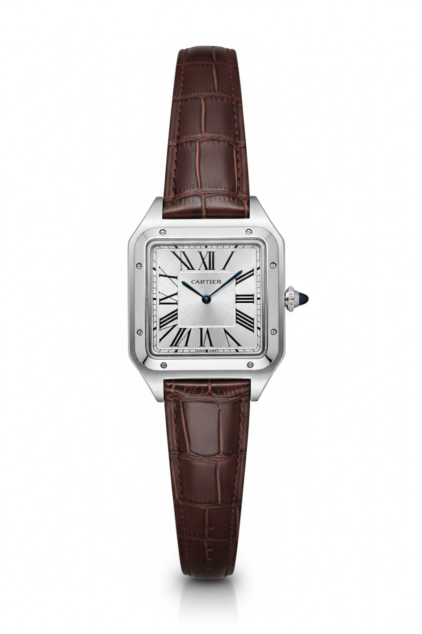 Cartier Santos – Sunray Roman Dial Edition