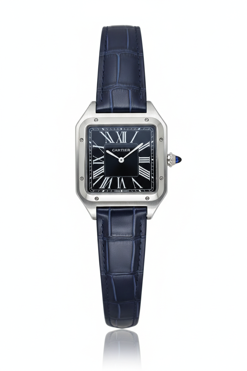 Cartier Santos – Sunray Roman Dial Edition