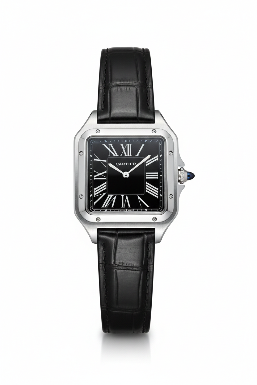 Cartier Santos – Sunray Roman Dial Edition