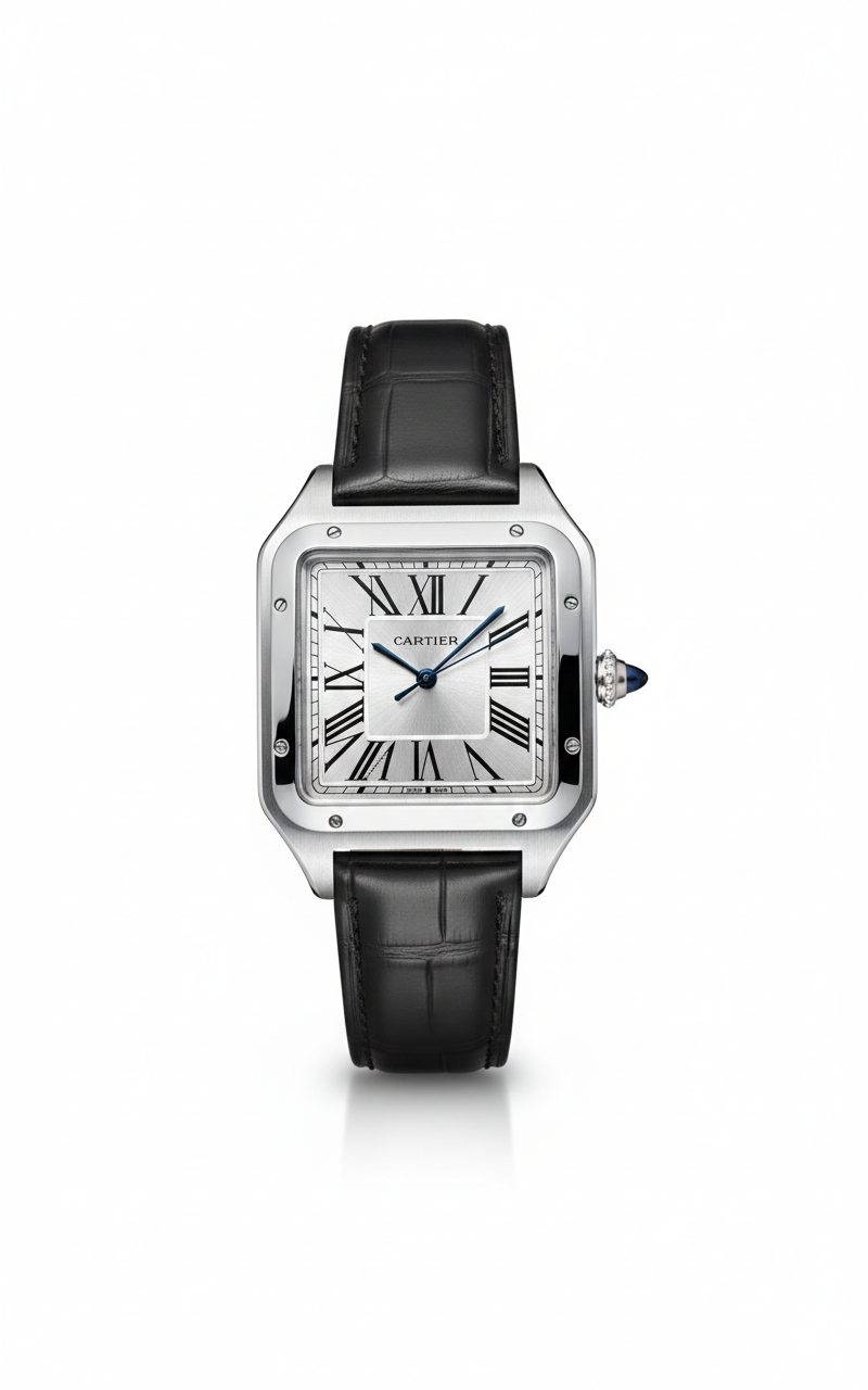 Cartier Santos – Sunray Roman Dial Edition