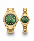 Rolex Day-Date Style Couple Watch Set – Battery Operated Edition