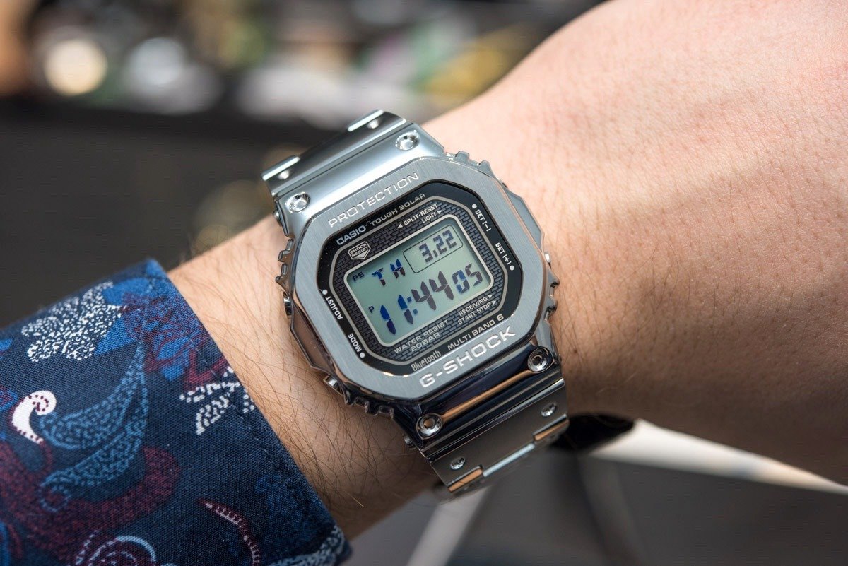 G-Shock Full Metal Silver GS-101004 Digital Watch